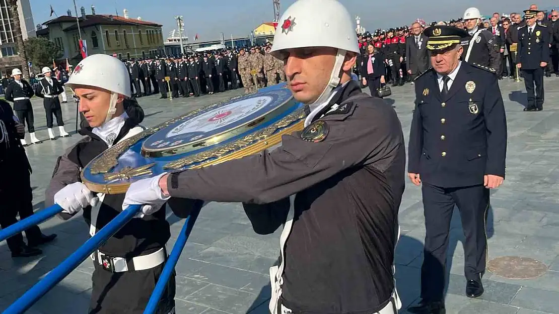 Türk Polis Teşkilatı'nın 180'inci yılı İzmir'de kutlandı