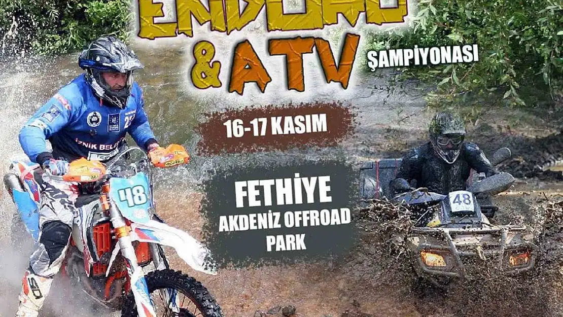 Türkiye Enduro ve ATV Şampiyonası finali Fethiye'de