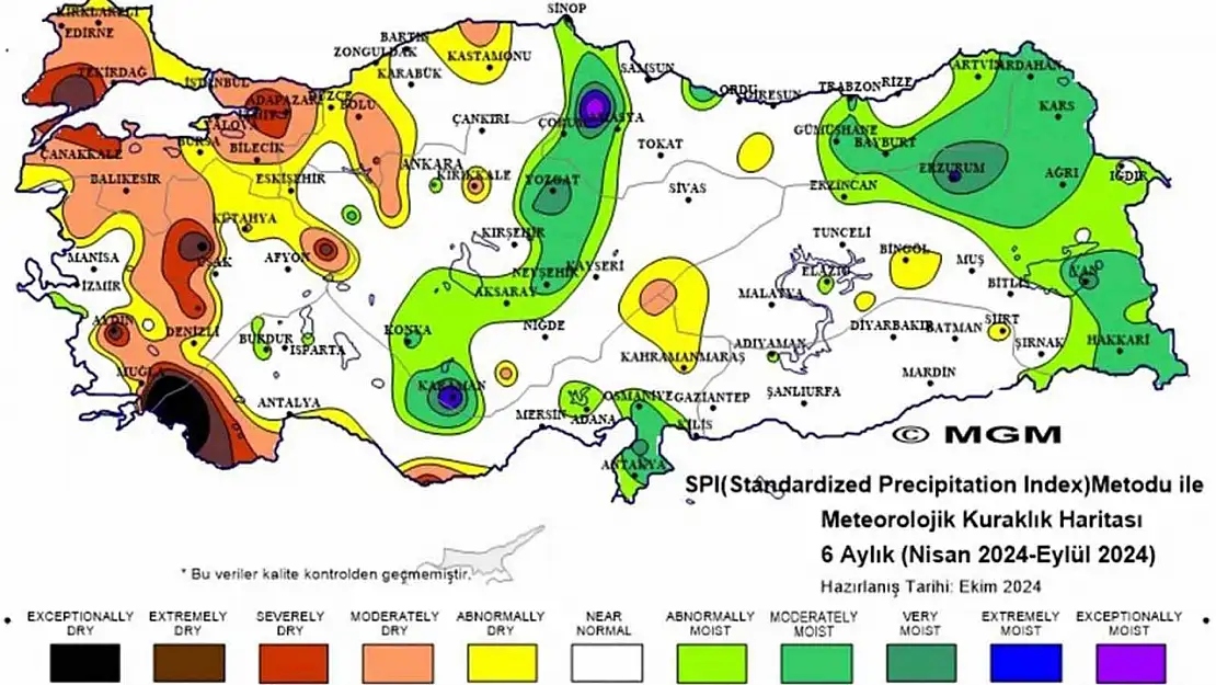 Türkiye'nin en kurak ili Muğla