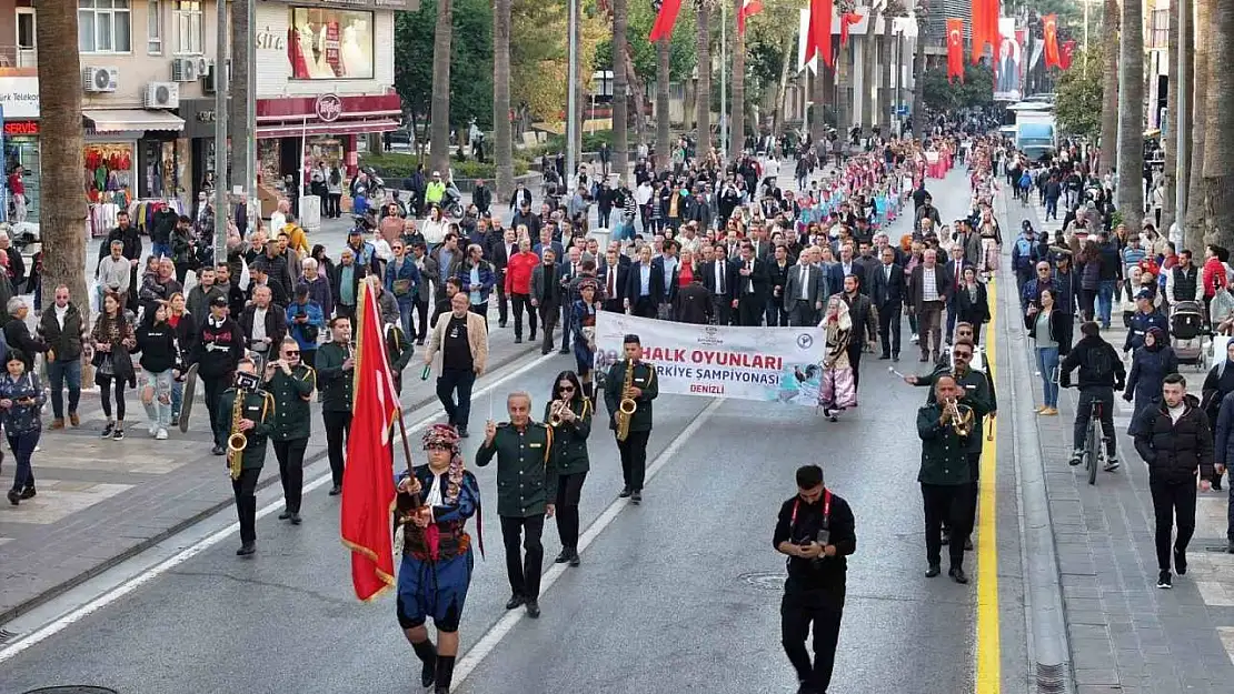 Türkiye'nin renkleri sanat şehri Denizli'de buluştu