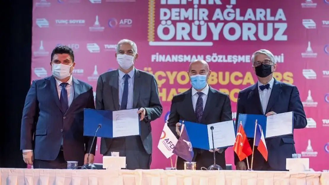 Üçyol-Buca Metrosu için bir adım daha: 125 milyon Euro'luk dış finansman sözleşmesi