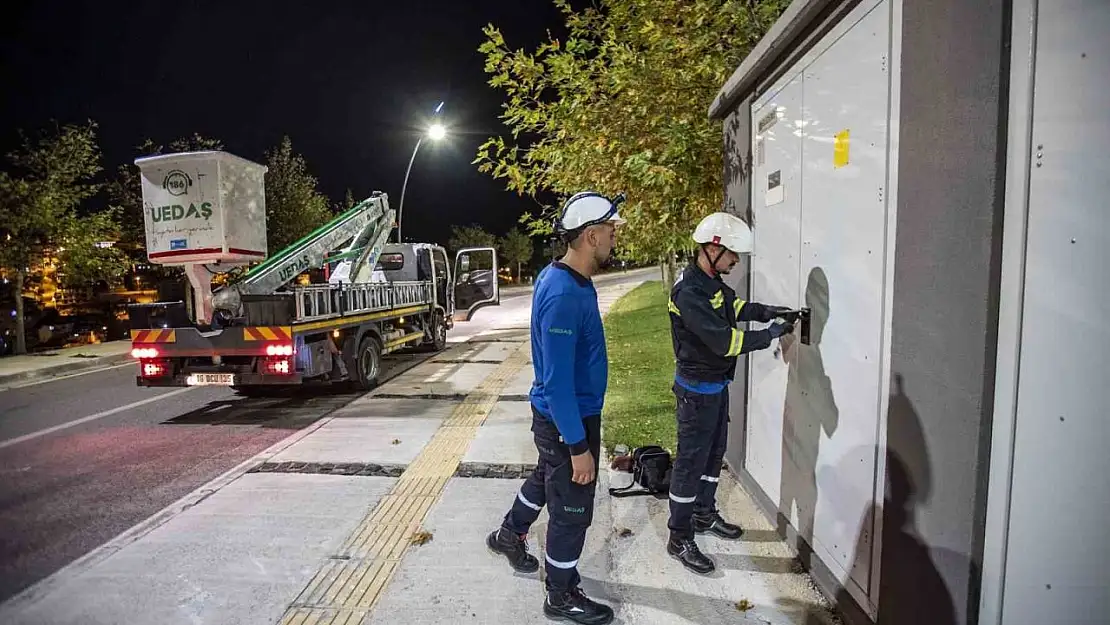 UEDAŞ ekipleri kesintisiz bayram mesaisinde