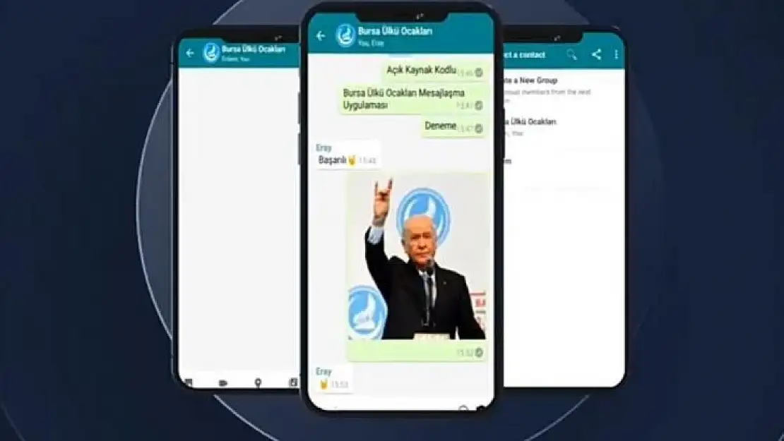 Ülkü Ocakları'ndan yerli ve milli mesajlaşma uygulaması geliyor