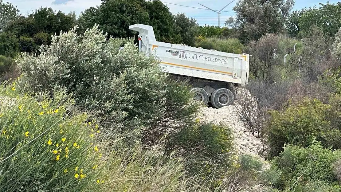Urla Belediyesinden ikinci çevre katliamı