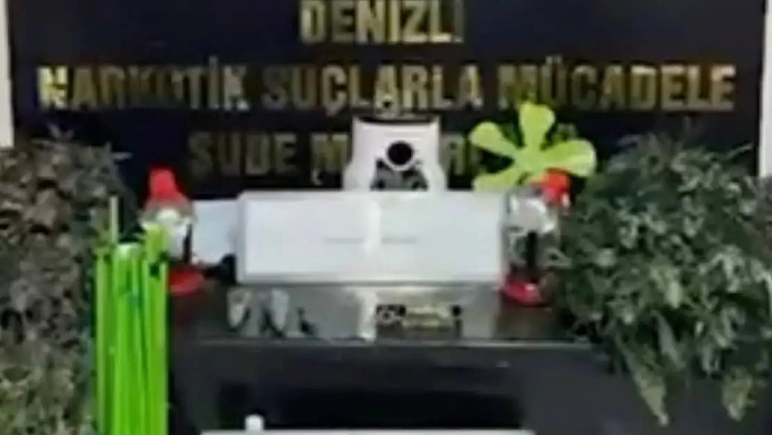 Uyuşturucu imal etmek için evine sistem kurmuş
