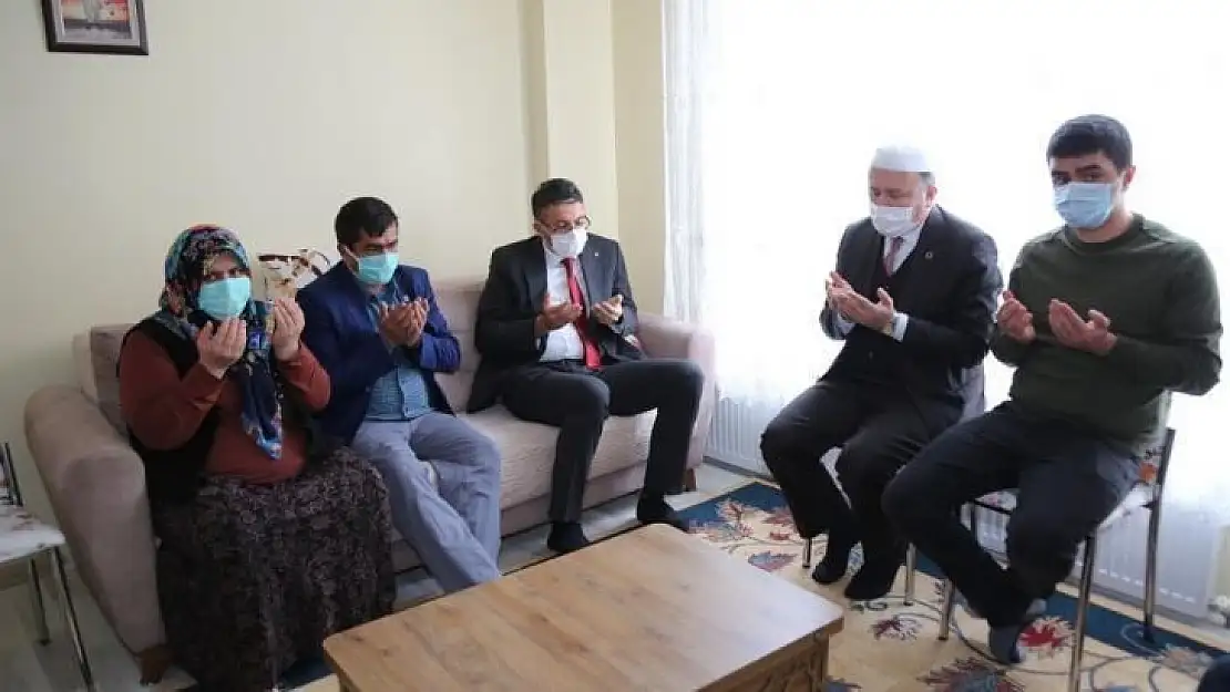 Vali Ali Çelik'ten şehit ailesine ziyaret