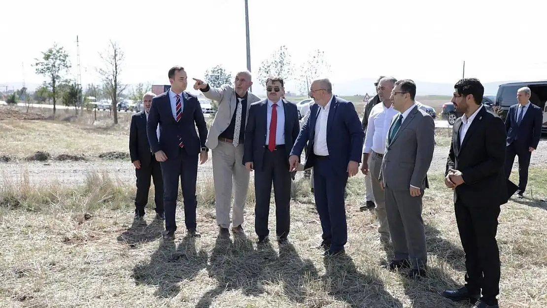 Vali Işın, Aslanapa Hayvancılık OSB'de incelemelerde bulundu