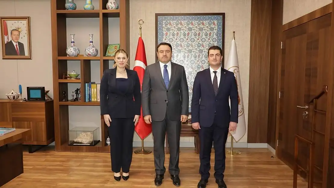 Vali Işın'dan kaymakamlara veda kabulü