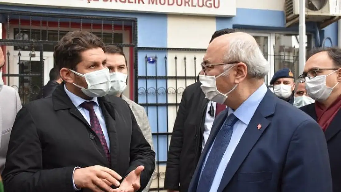 Vali Köşger'den küçük Kaan için başlatılan kök hücre bağışı kampanyasına destek
