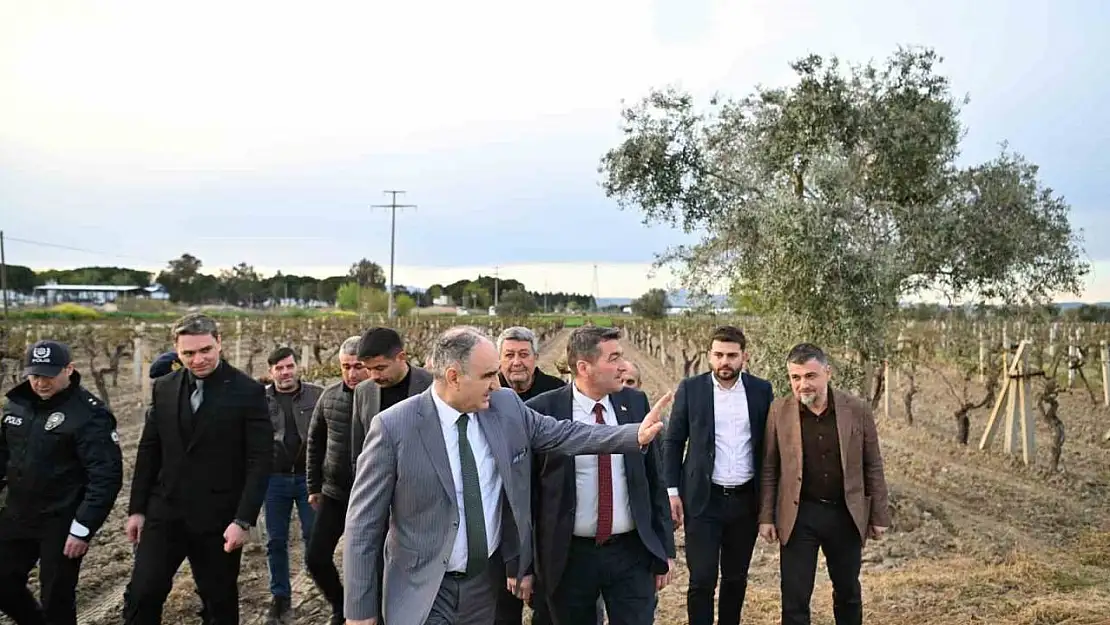 Vali Özkan: 'Çiftçilerimizin yanındayız'