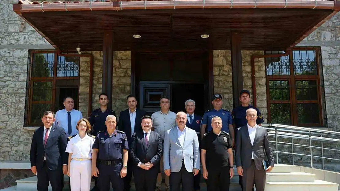 Vali Torman'dan Kaymakam Acar'a ziyaret