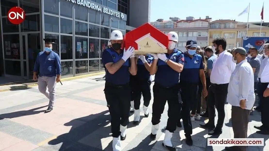 Vefat eden Belediye Başkanı için tören düzenlendi