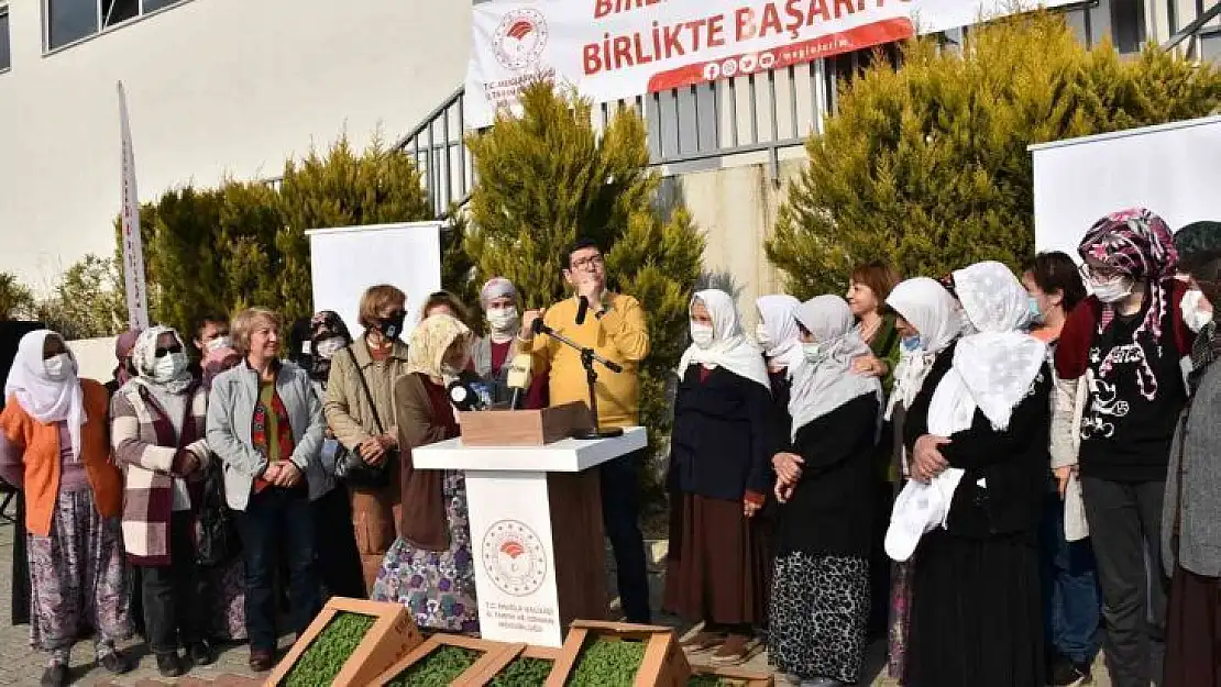 Yangın mağduru üreticilere yem desteği