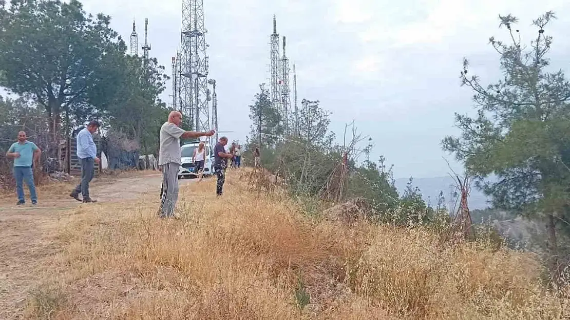 Yangının ilerlediği yerleşim alanlarında endişeli bekleyiş sürüyor