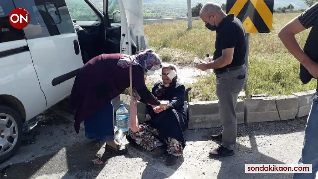 Yaralıya ilk müdahaleyi belediye başkanı yaptı