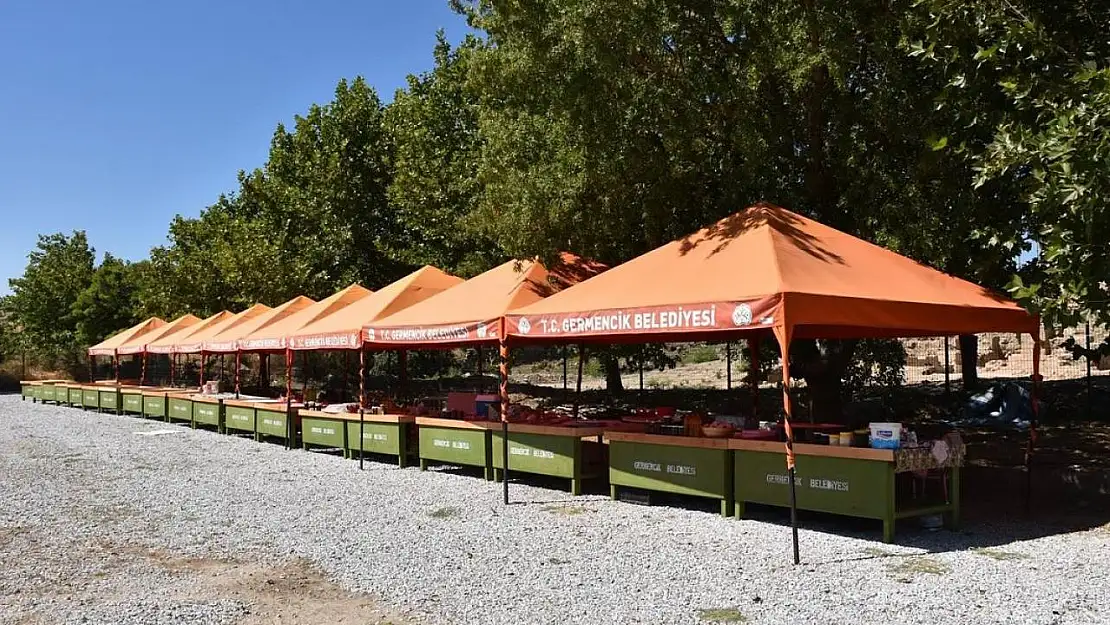 Yarışlar Kenti Magnesia'da Tarihi Köy Pazarı hazırlığı