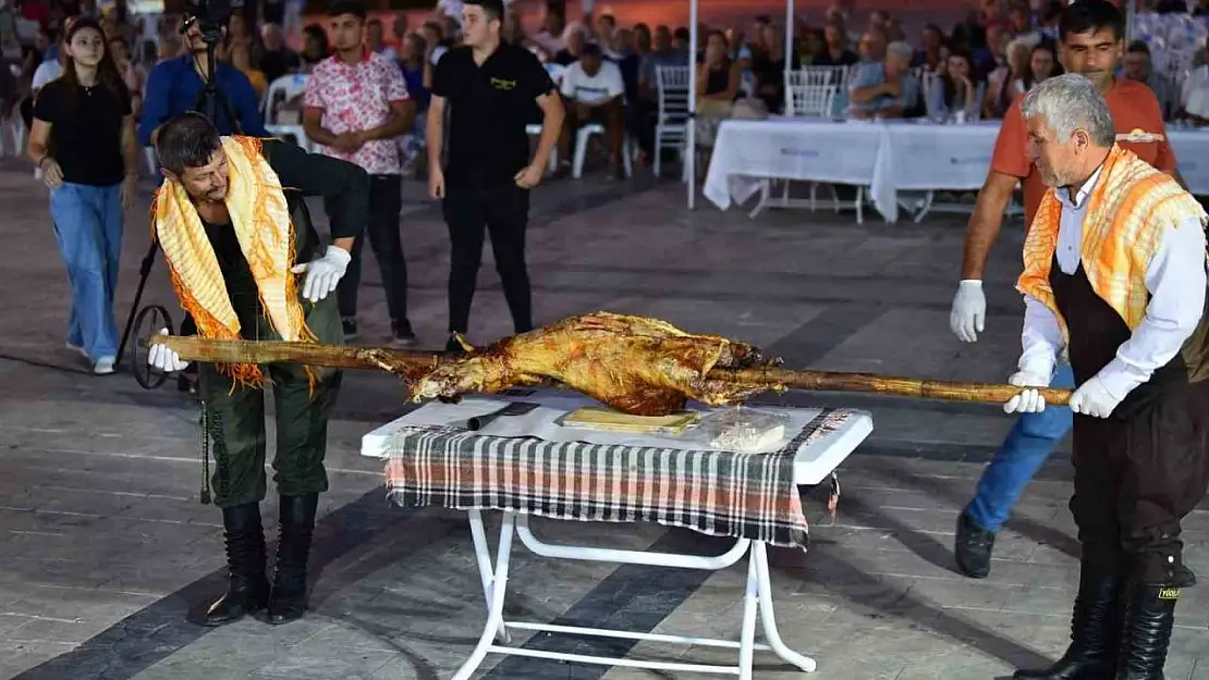 Yarışma bahane, yöresel yemekler şahane