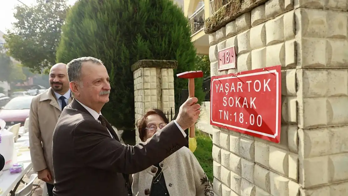 Yaşar Tok'un adı Yunusemre'de yaşayacak