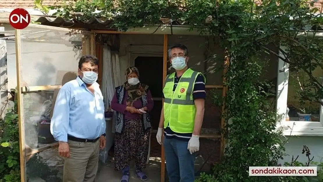 Yaşlı ve engelli vatandaşların maaşları evlerinde ödeniyor