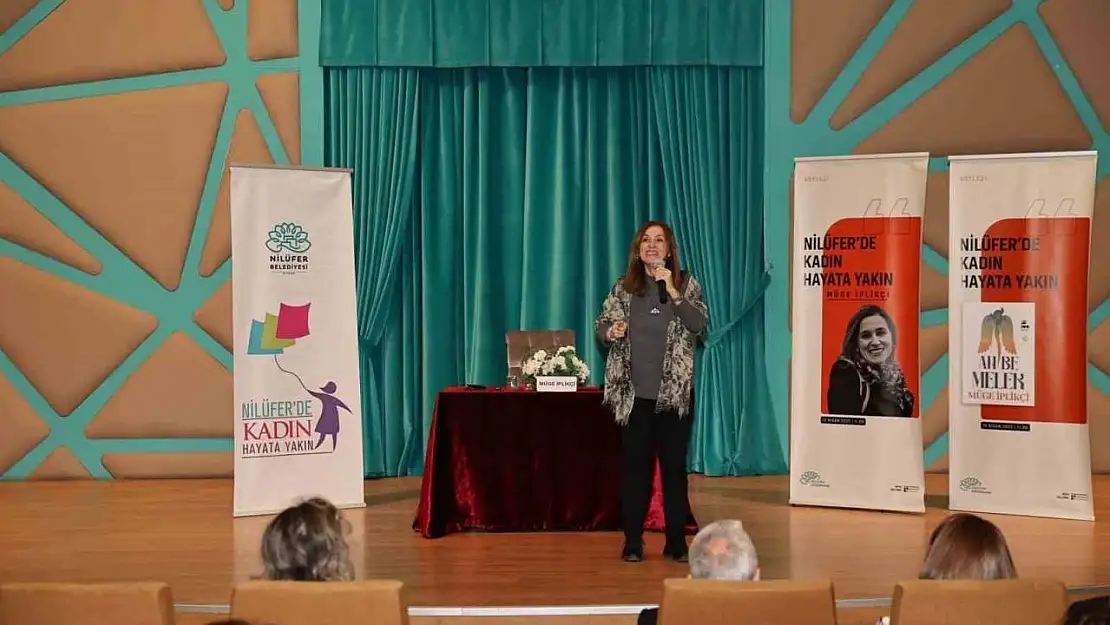 Yazar Müge İplikçi Nilüferli kadınlarla buluştu