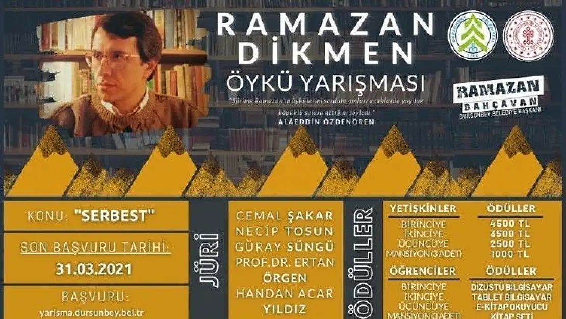Yazar Ramazan Dikmen adına öykü yarışması düzenlendi