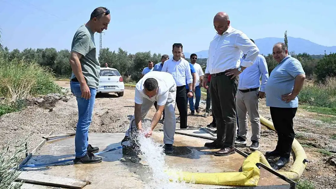 Yeni sondaj sayesinde mahallenin su sorunu çözüldü