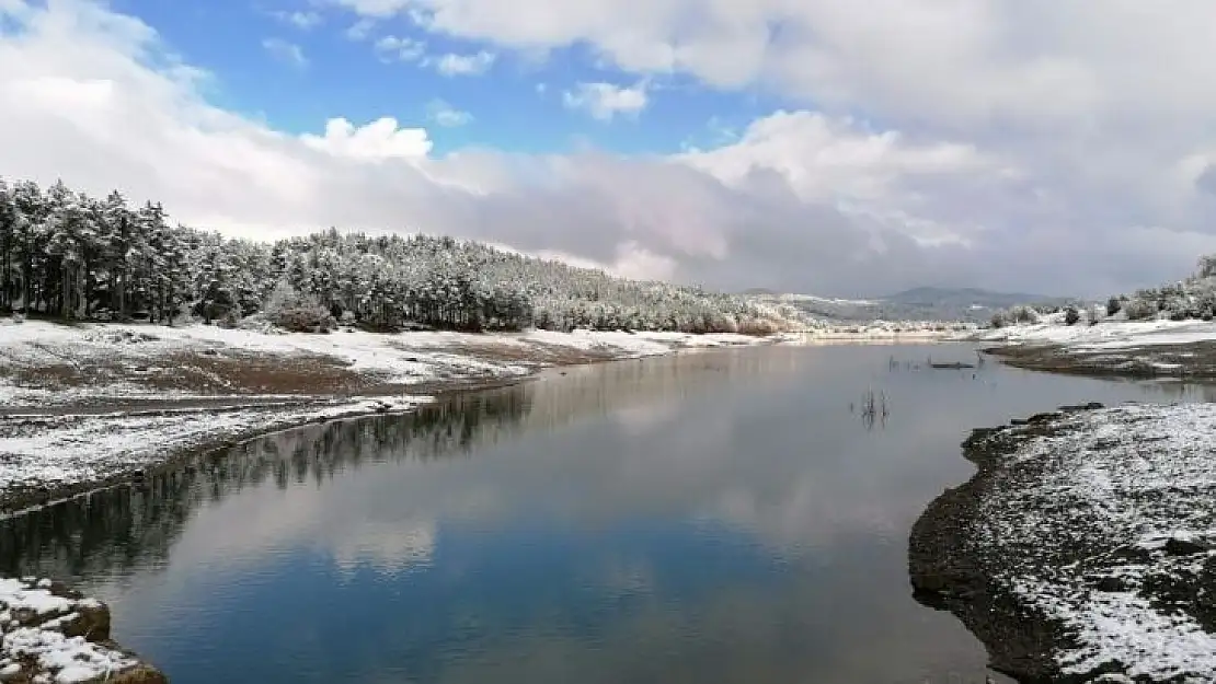 Yenice beyaza büründü