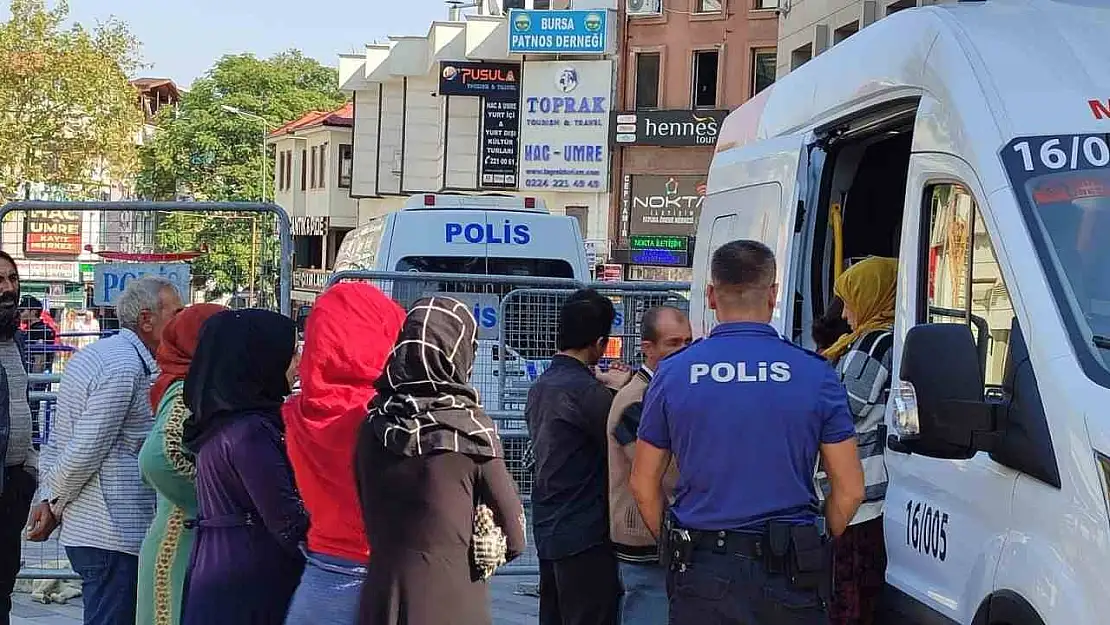 Yenişehir'de kaçak göçmenlere operasyon