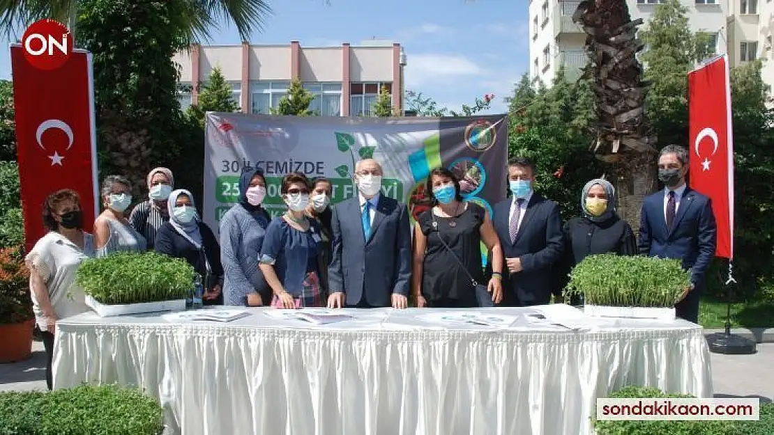 Yerli ve milli fideler kadın çiftçilere emanet