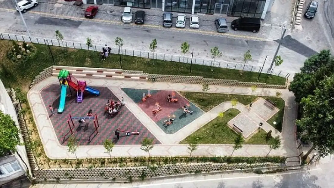 Yıldırım'da parklar yenileniyor