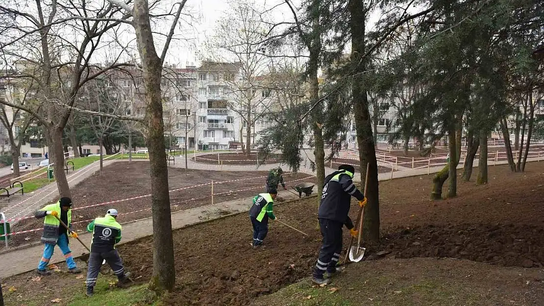 Yıldırım'da parklar yenileniyor