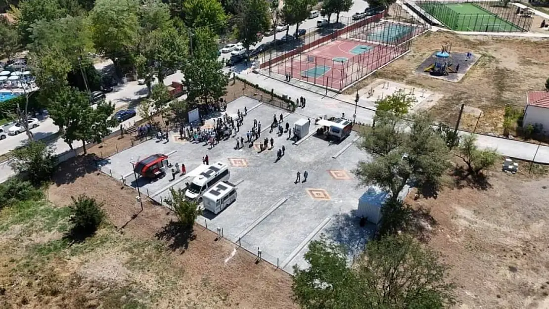 Yoncalı Karavan Kamp Alanı hizmete açıldı