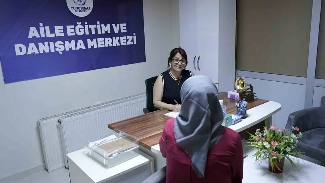 Yunusemre'de Aile Danışmanlığı hizmeti sürüyor