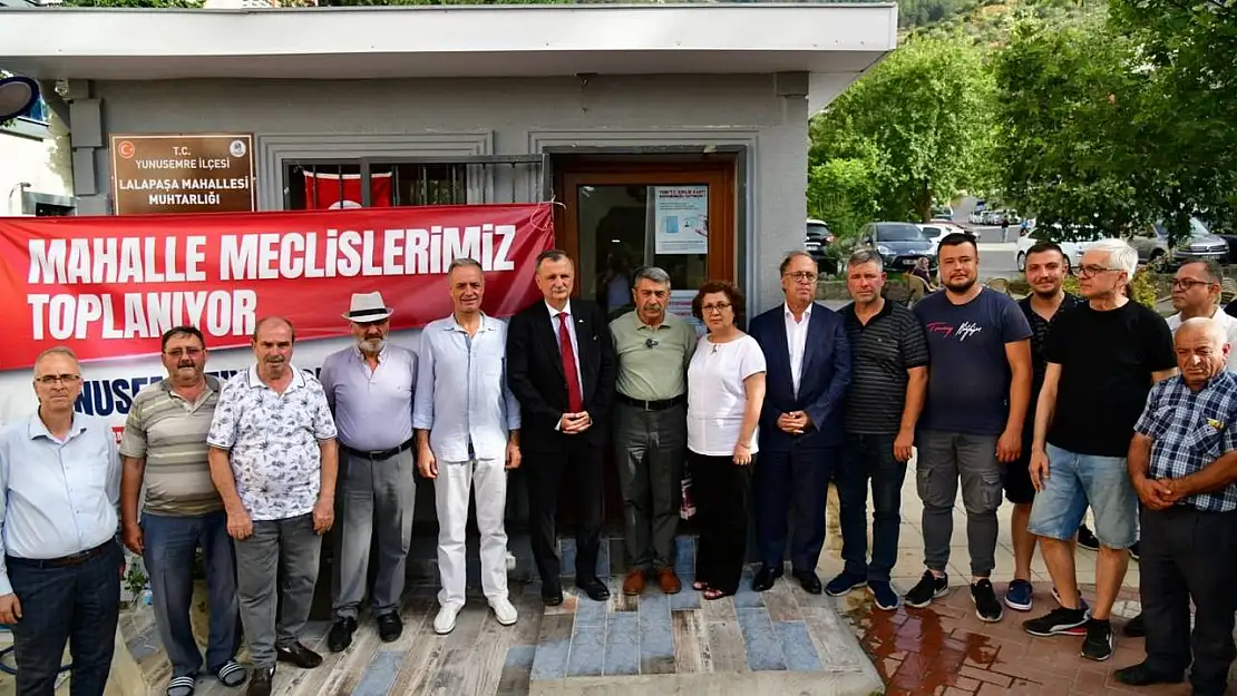 Yunusemre'de Mahalle Meclisleri kuruluyor