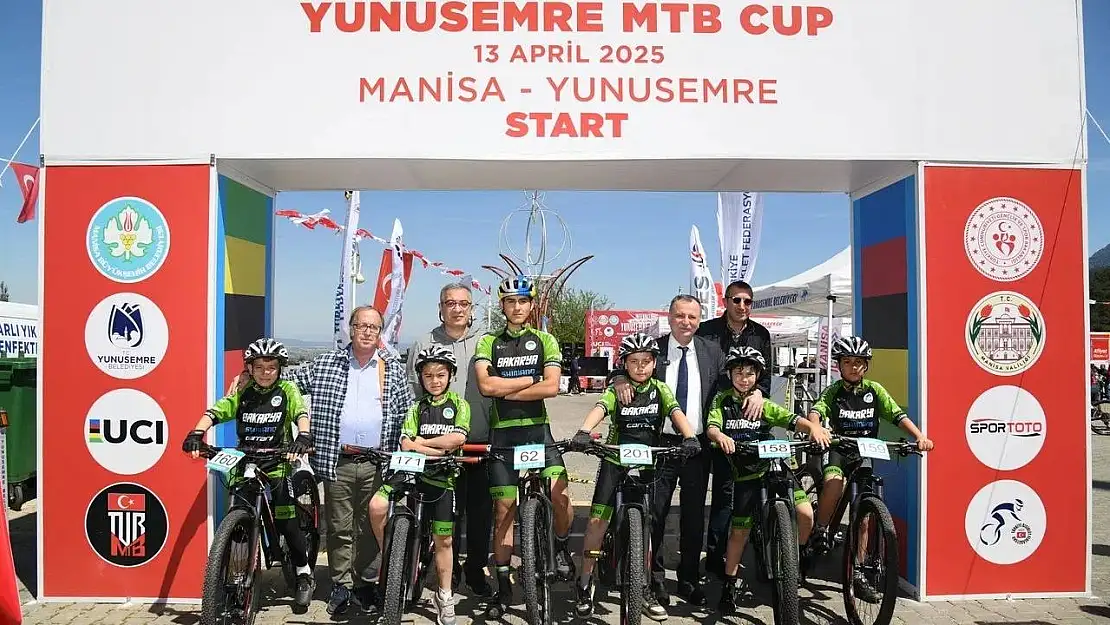 Yunusemre'de Uluslararası MTB Cup Dağ Bisikleti Yarışı yapıldı