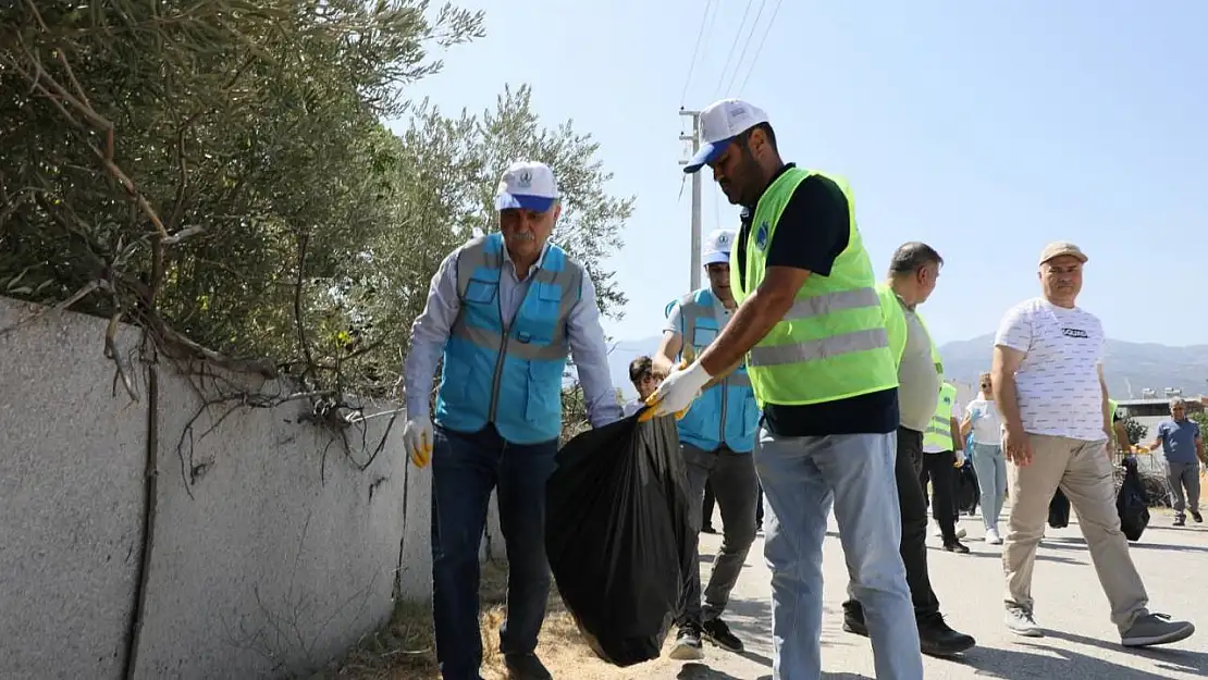 Yunusemreli çevreciler bu hafta Fevzi Çakmak Mahallesinde