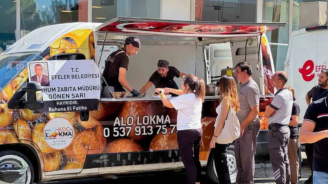 Zabıta Müdürü Sarı'nun ruhuna lokma döktürüldü