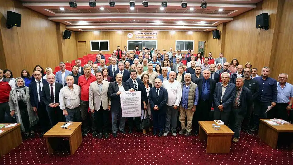 Zeytin hasadı öncesi sektör temsilcileri bilgilendirildi