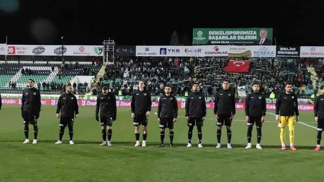 Ziraat Türkiye Kupası: Denizlispor: 0 - Trabzonspor: 1 (İlk yarı)