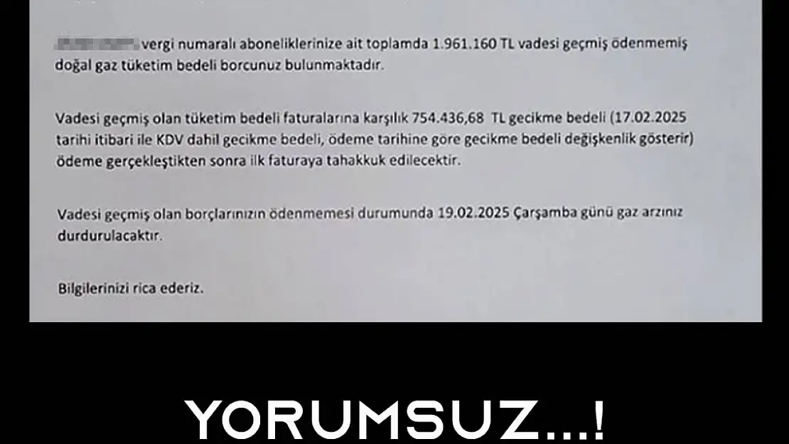 Zor günler geçiren Denizlispor'dan Enerya'ya tepki