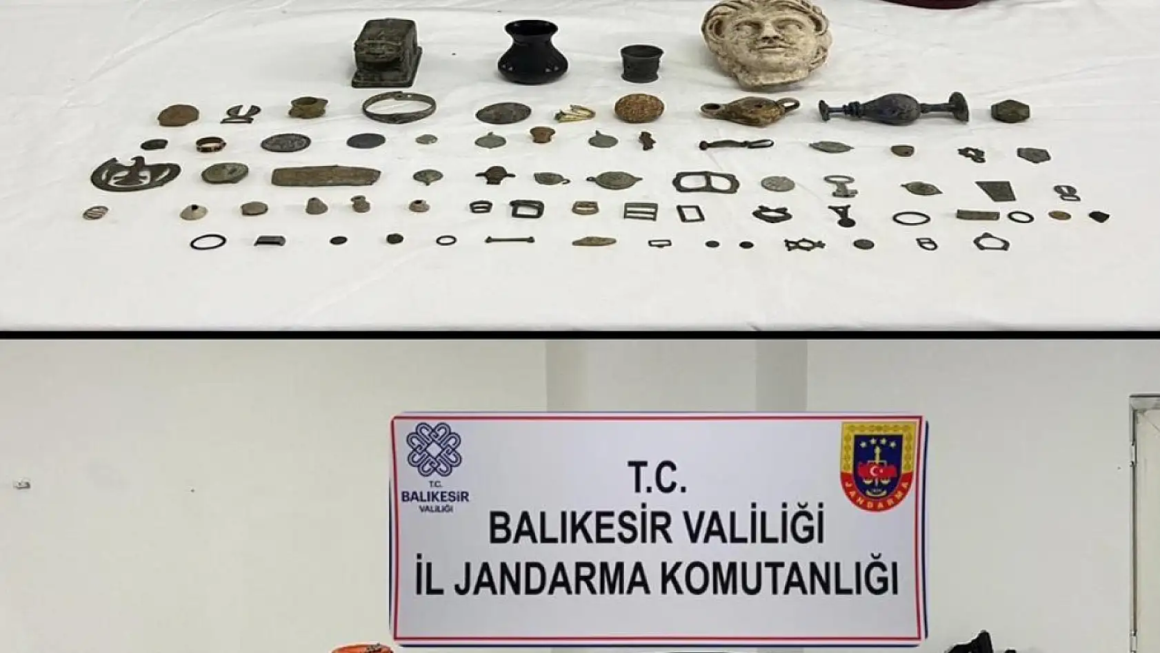 Balıkesir'de tarihi eser kaçakçılarına operasyon: 6 gözaltı