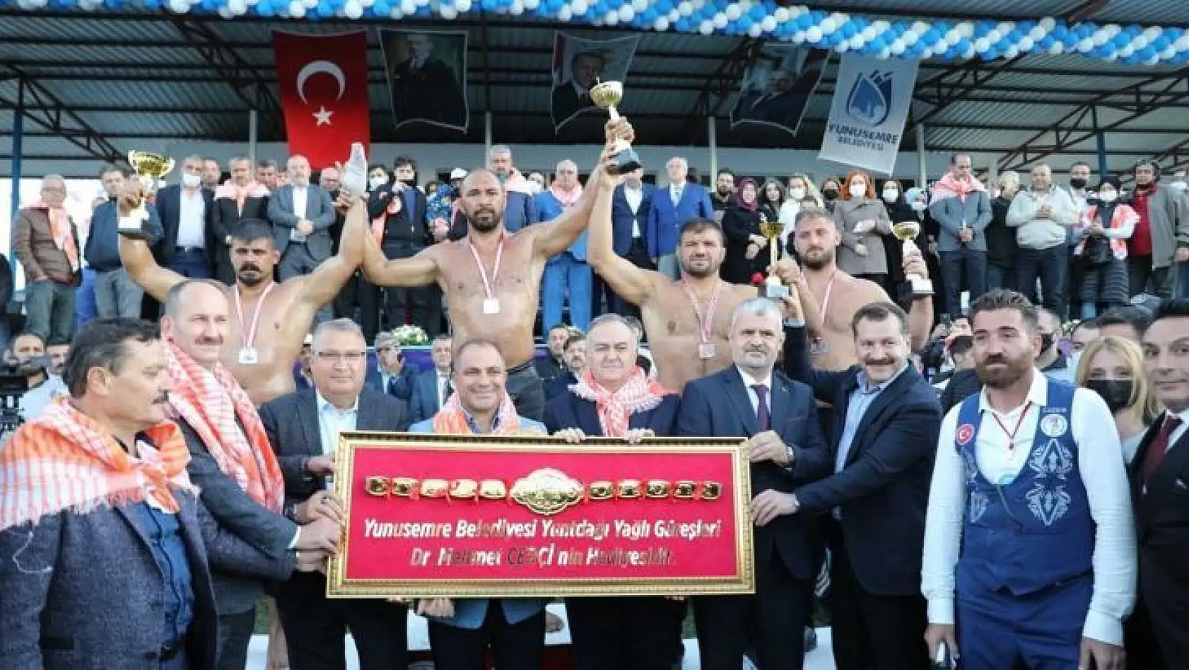 Başkan Çerçi'den güreşseverlere teşekkür