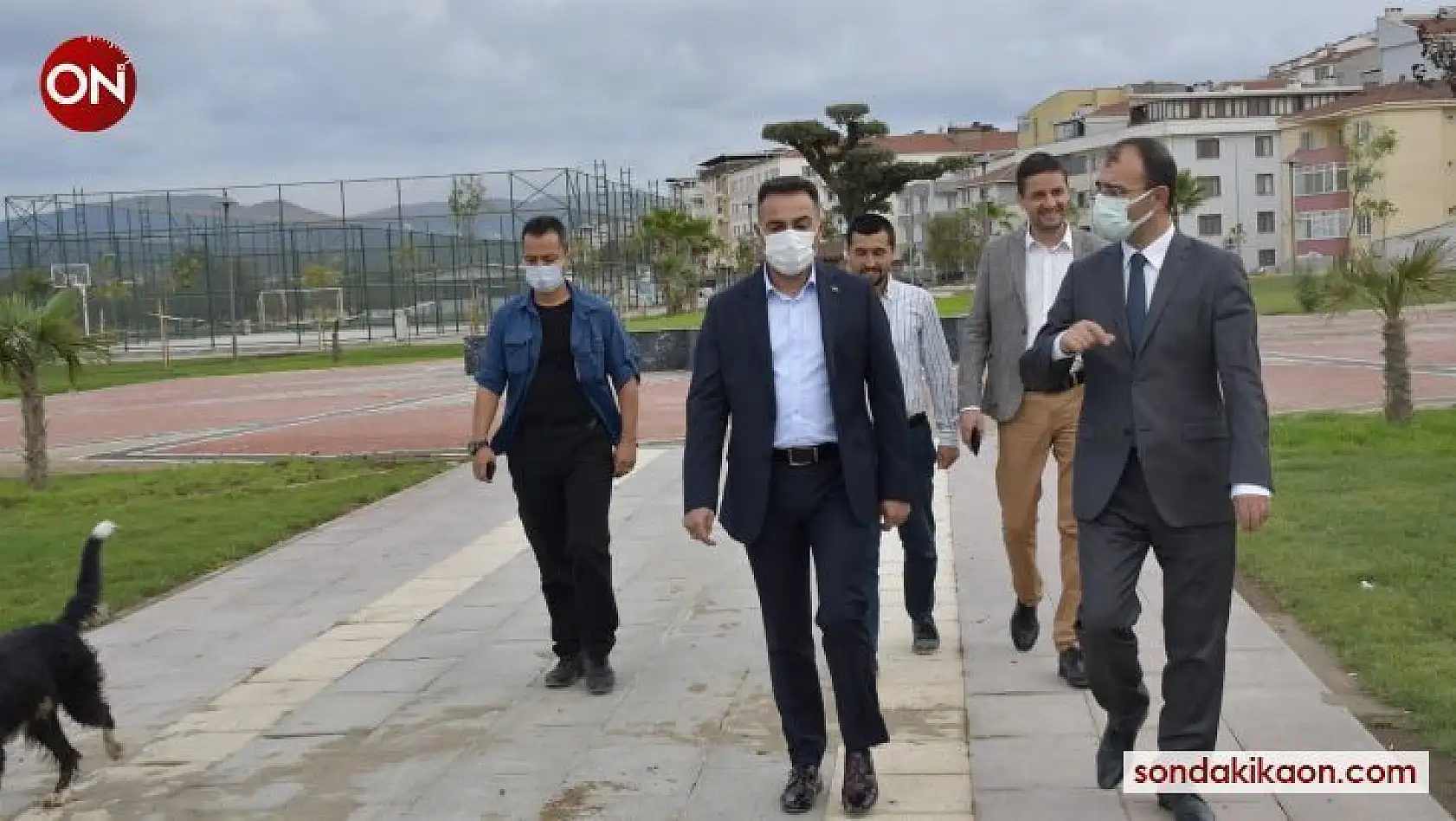 Başkan Erdoğan, Kaymakam Dolu'ya projeleri tanıttı