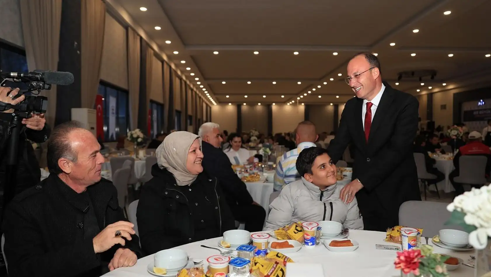 Başkan Örki'den veda yemeği