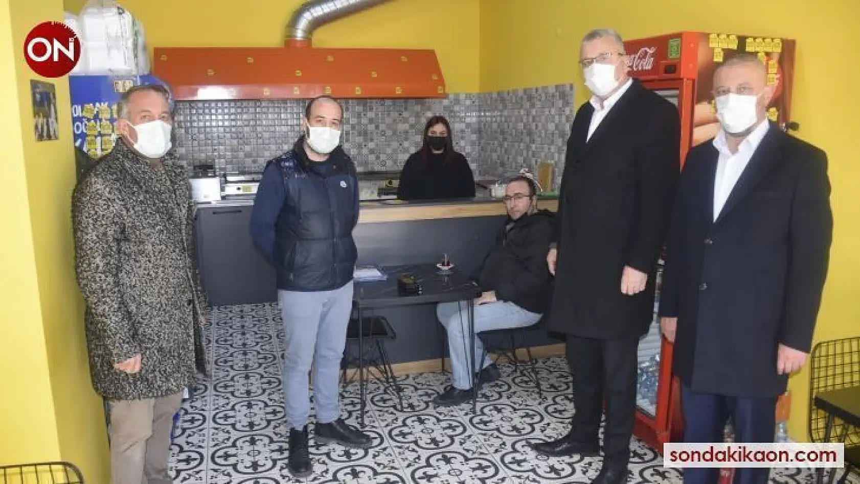 Başkan Özkan'dan esnaf ziyareti