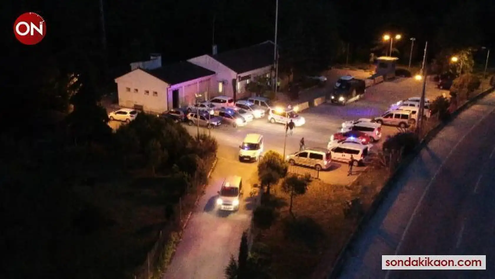 Bursa'da drone destekli uyuşturucu operasyonu