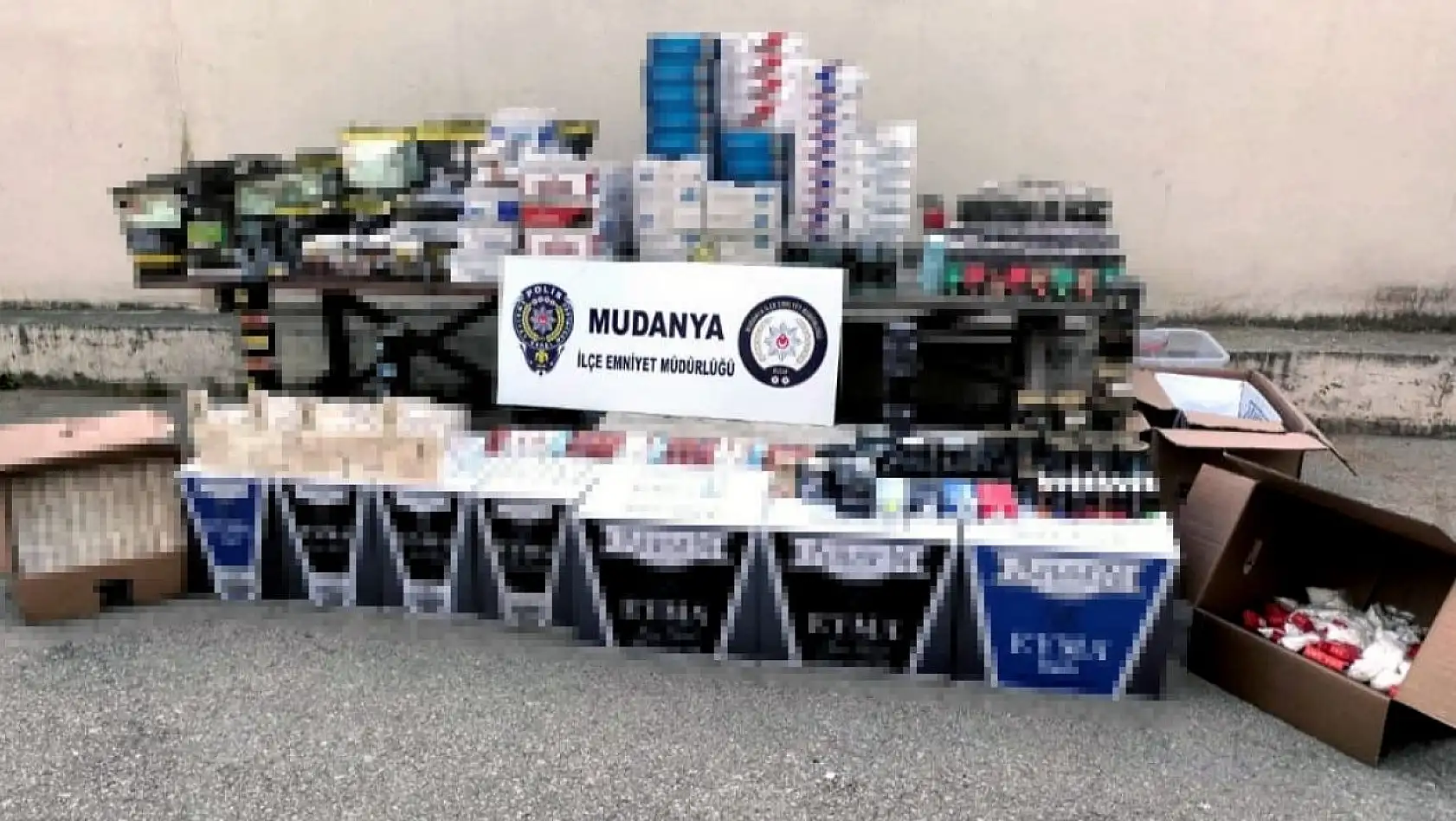 Bursa'da kaçak sigara ve tütün ticaretine geçit yok