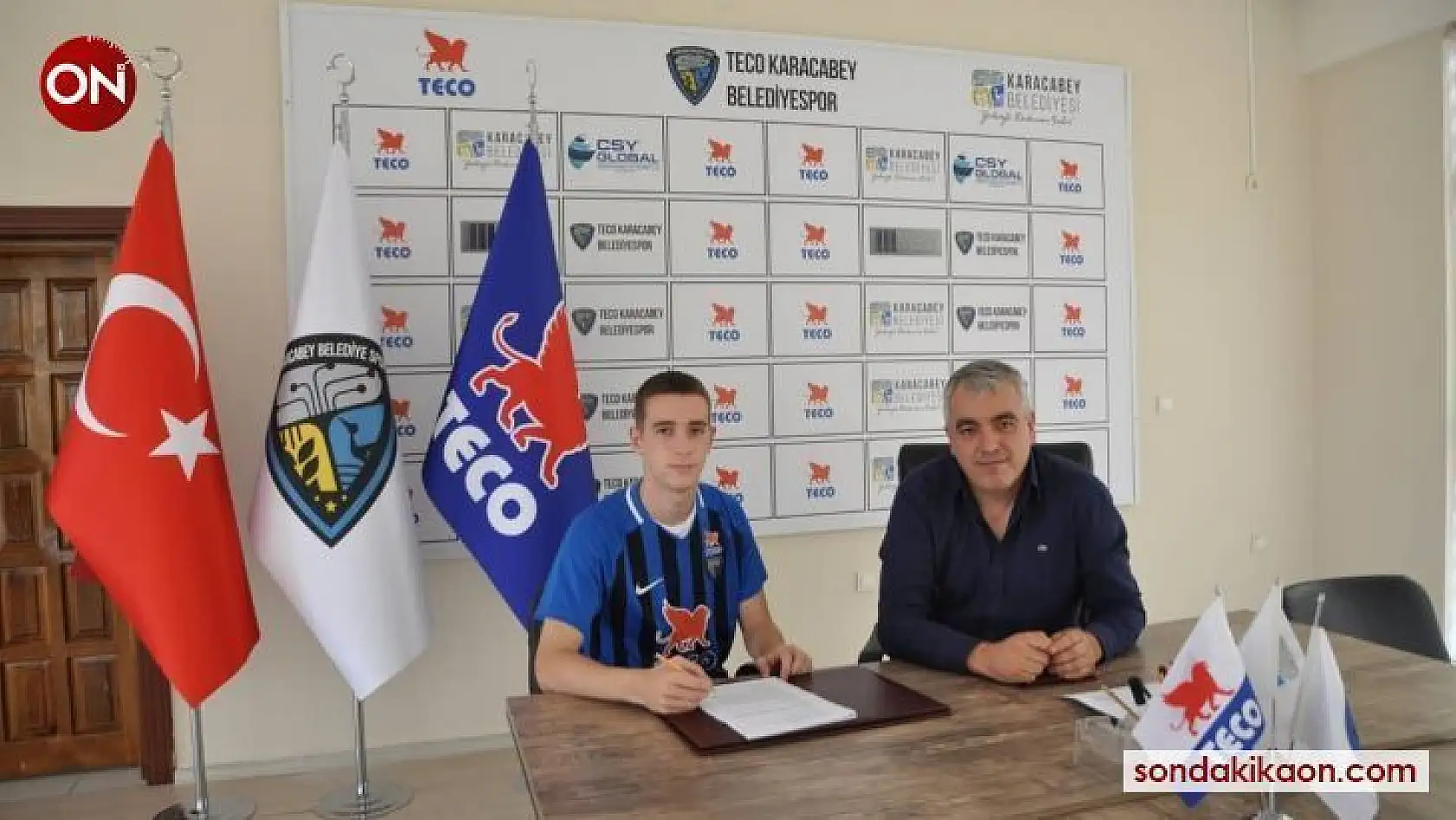 Fenerbahçeli eski futbolcu Mirkoviç'in oğlu Denis Meriç, TECO Karacabey Belediyespor'da