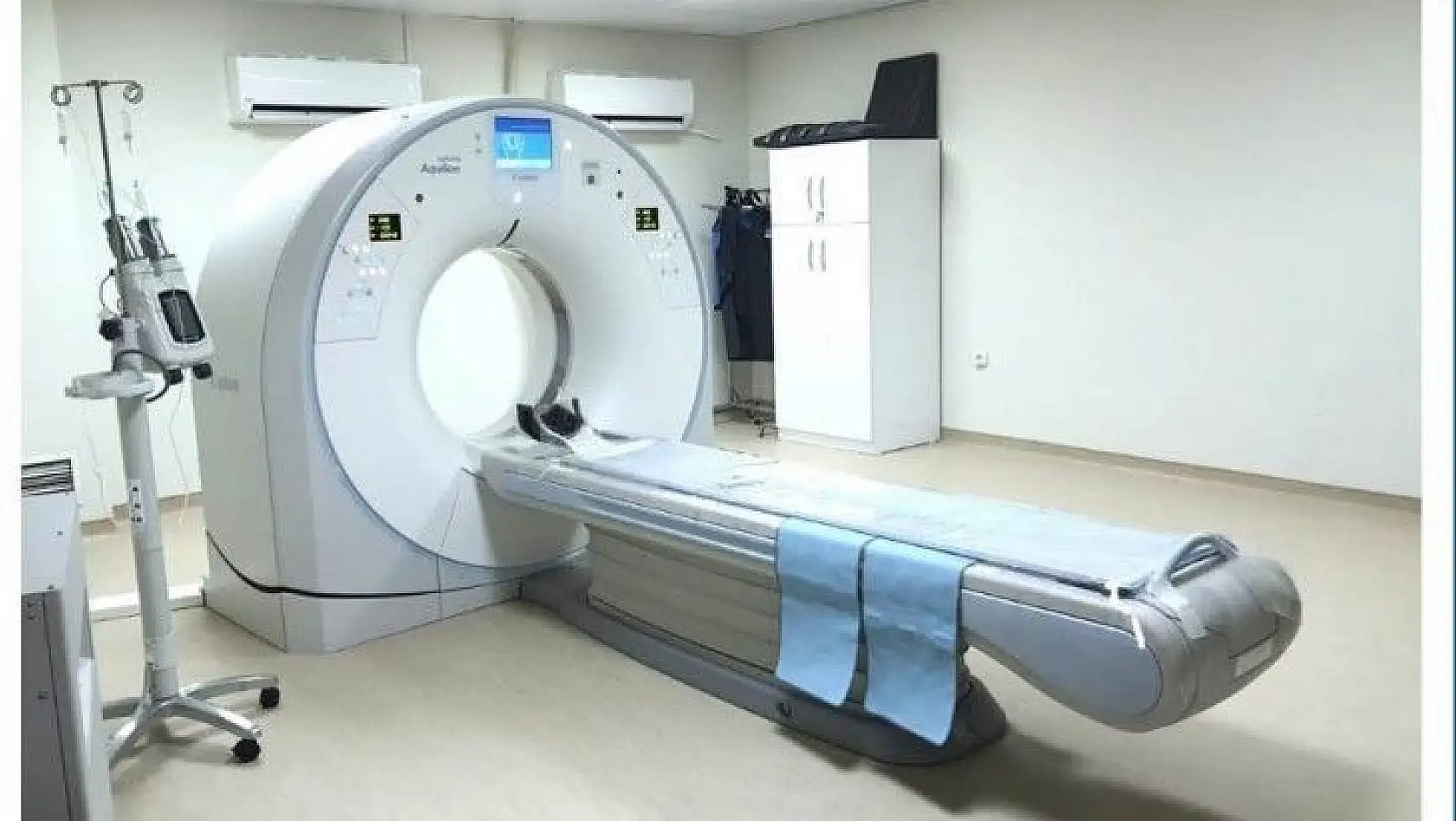Gediz Devlet Hastanesi'ne yeni bilgisayarlı tomografi cihazı