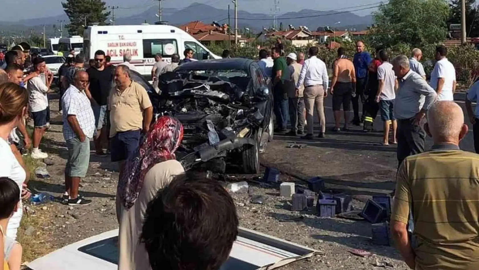 Köyceğiz'de kaza: 2 yaralı